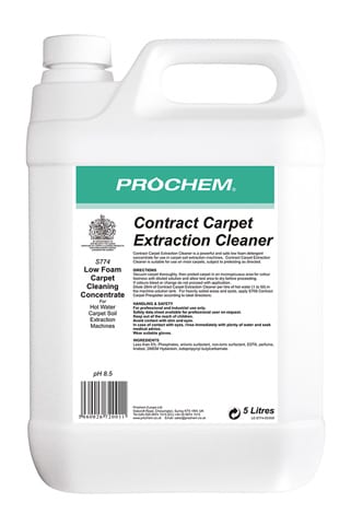 Contract Carpet Extraction Cleaner