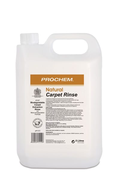 Natural Carpet Rinse