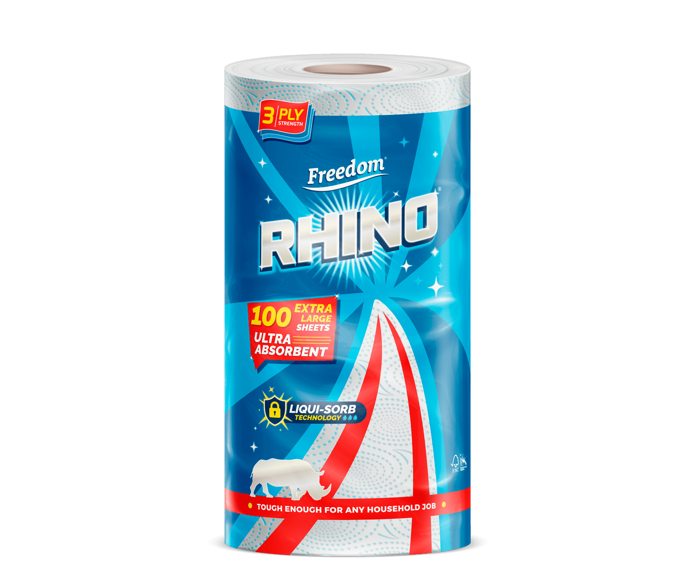 rhino-3ply-singleroll-100-frontview-blue-feb2020