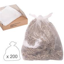 medium duty clear waste sacks