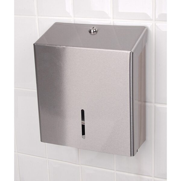 Stainless Steel Hand Towel Dispenser Medium
